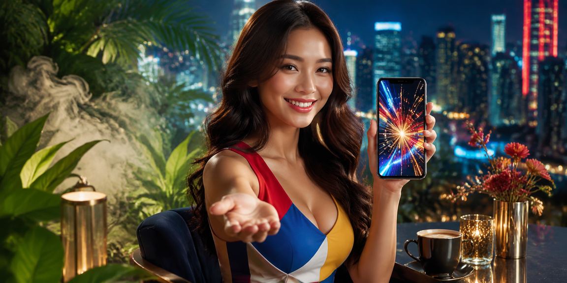 Pengguna Malaysia mengakses 1190 melalui telefon pintar di Petaling Jaya